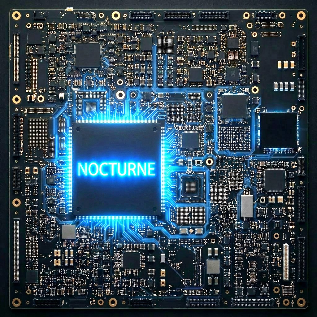 NOCTURNE 黒色ソルダーレジスト基板