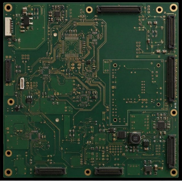 従来世代の緑色ソルダーレジスト基板